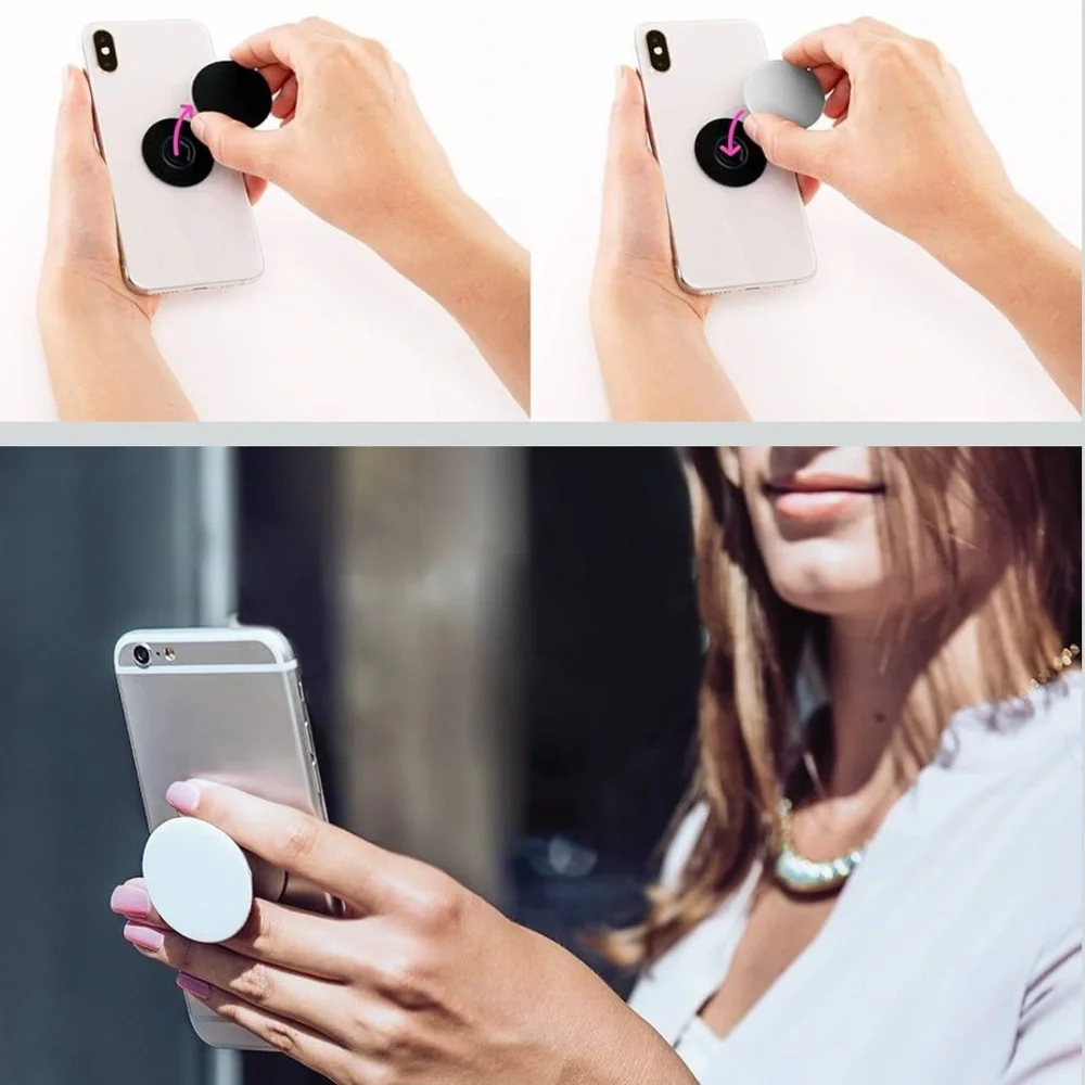 PopSockets “Lawyer in Progress”Phone Grip - Black and Blue